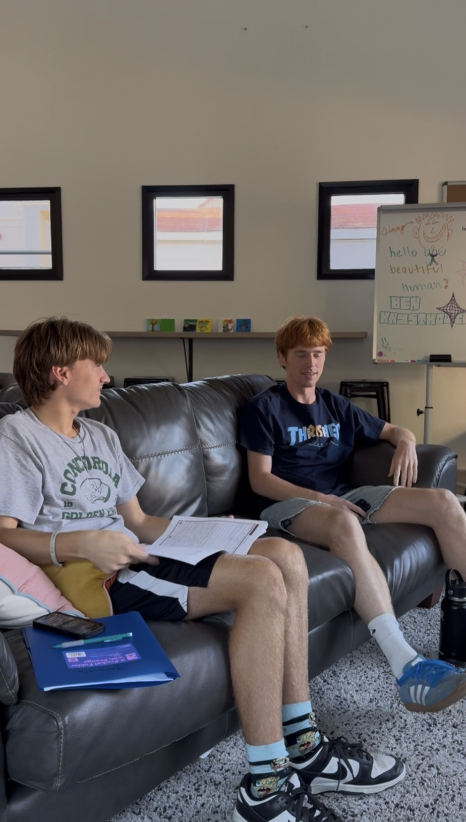 Phileck and Hellerstedt discuss their meets and expectations for the rest of the year